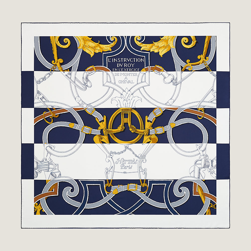 L'Instruction du Roy Bayadere scarf 90 | Hermès Singapore